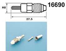 Разъем FME гнездо обжимной RG-174 740D