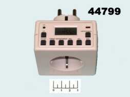 Таймер EL-01 Robiton недельный (розеточный)