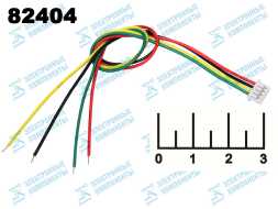 Разъем 4pin гнездо mini на проводе 15см шаг 1.25мм
