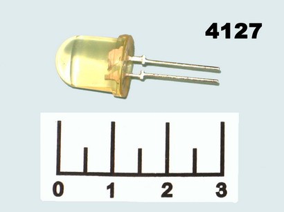 Светодиод LED КИПД35Д1-Л зеленый 3V 10мм