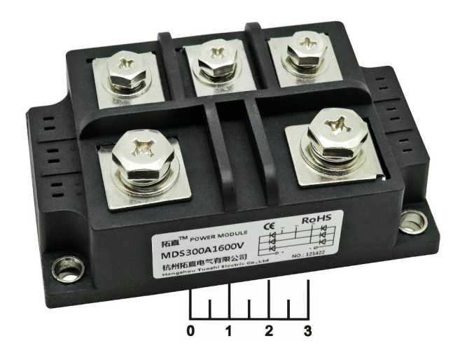 Диодный мост трехфазный 300A/1600V MDS300A1600V