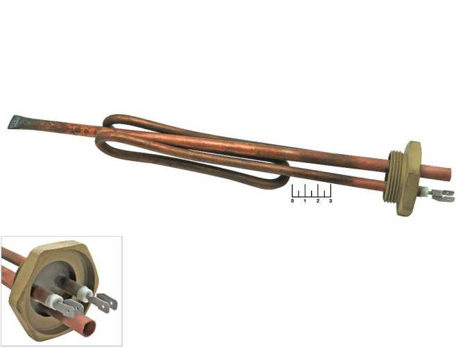 Тэн для водонагревателя 2000W RCT GA10-340 330мм (резьба 42мм)