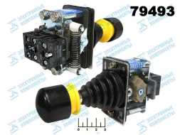 Джойстик 3-х позиционный без фиксации 6 контактов с блокировкой SC-1/SC200