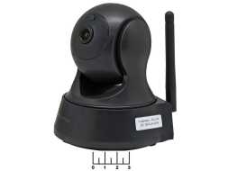 IP-камера OT-VNI21 цветная с блоком питания Wi-Fi (черная)