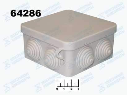 Коробка распределительная 100*100*50 7 входов Hegel (КР2604)