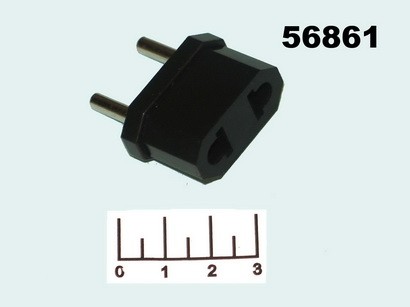 Переходник электрический Евро 10A (41-13619)