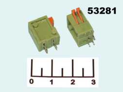 Клеммник линейный 2pin 2.5мм вертикальный (XY-123V)