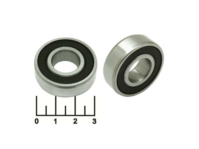 Подшипник 15*35*11 6202 закрытый в резине (010166(o))