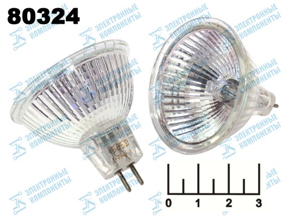 Лампа галогенная 12V 50W MR16 GU5.3 Osram (44870)