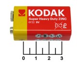 Батарейка 6F22-9V Kodak Super Heavy Duty Zinc