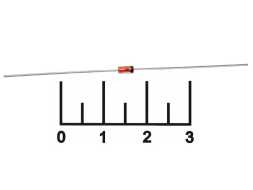 Стабилитрон 27V 0.5W BZX55C27 DO35