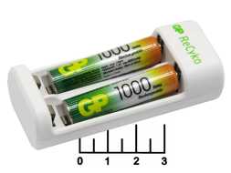 Зарядное устройство GP E211/10AAAHCCS-2CR1 с аккумулятором AAA*1A (2 штуки) (AA/AAA)