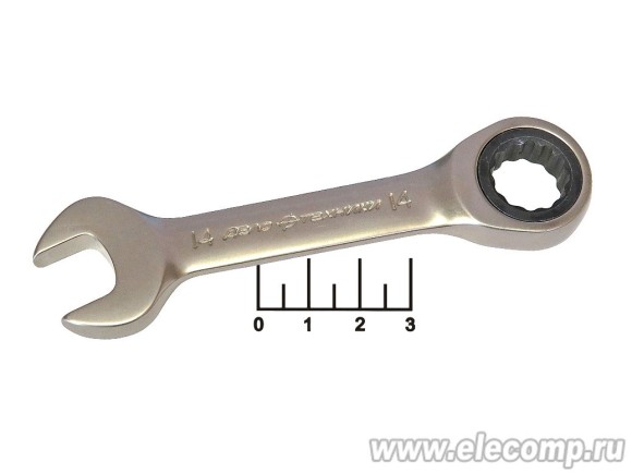 Ключ комбинированный трещоточный 14мм (515614)