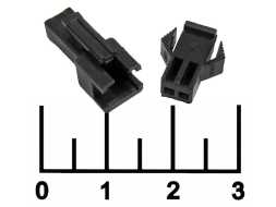 Корпус разъема 2pin в комплекте