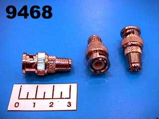 Переходник BNC штекер/mini UHF гнездо