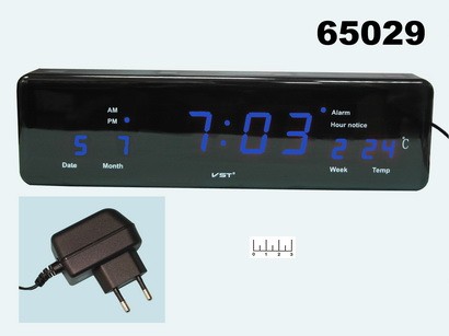 Часы цифровые VST-805WX/S-5 синие