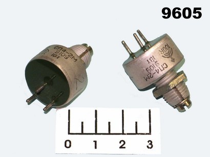 Резистор подстроечный 100 Ом 1W СП4-2М-1 (+42)