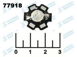 Светодиод LED 5W ультрафиолетовый KW-UV-5WS-S7 (400нм)