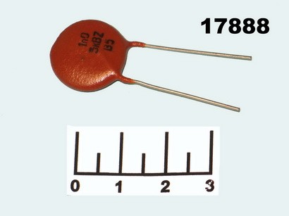 Конденсатор CAP К15-5 1000пФ 3кВ 1000pF/3kV