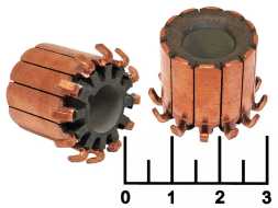 Коллектор электродвигателя 12/12*23*23мм AMKSS0053/TT73140/12K122323