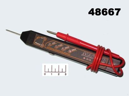 Пробник 12V-380V Master Pen звук