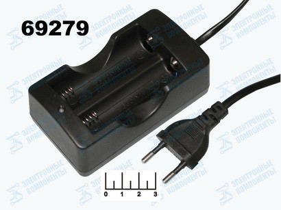 Зарядное устройство для литиевых элементов 4.2V 1A 2*18650 SM-202A