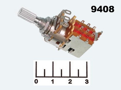 Резистор переменный 500 кОм RV16BF-20A-A500K (+50)