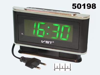Часы цифровые VST-721-4 зеленые