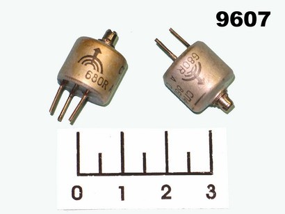 Резистор подстроечный 68 кОм 0.25W СП4-1-0.25