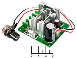 Радиоконструктор регулятор скорости двигателя с ШИМ 15A 6-90V