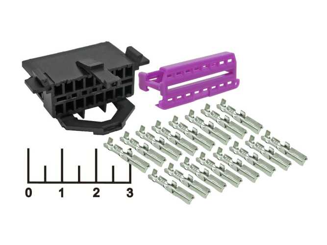 Разъем гнездо для диагностической колодки OBD2 VW