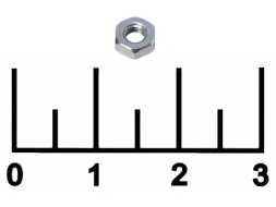 Гайка М3 5.5*2.2 (1 штука)
