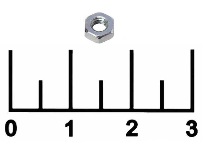 Гайка М3 5.5*2.2 (1 штука)
