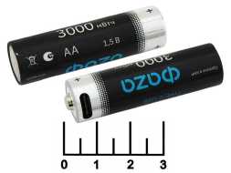 Аккумулятор AA 1.5V 3A + Type C Фаза