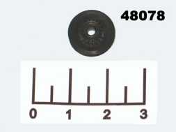 Шкив 13мм на ось 2мм с шестеренкой 6.9/18*