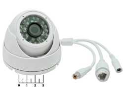 IP-камера IP-22FA 2Mр 3.6мм цветная купольная (антивандальная)