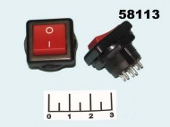 Выключатель 250/6 R13-136 красный 6 контактов