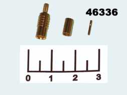 Разъем MCX53 гнездо обжимной gold RG-174