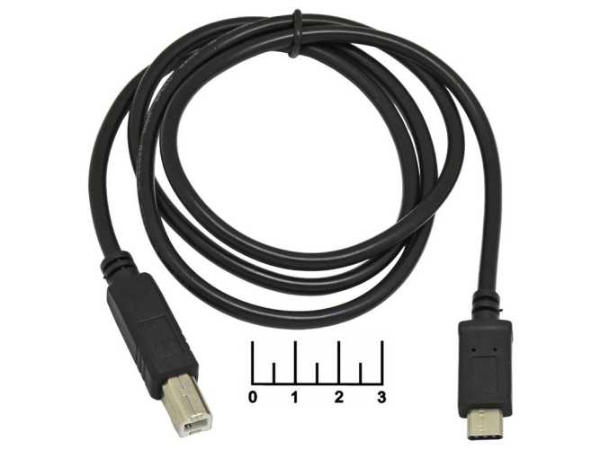 Шнур USB B-Type C 1м