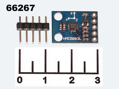 Радиоконструктор Arduino датчик магнитометр GY-273 HMC5883L