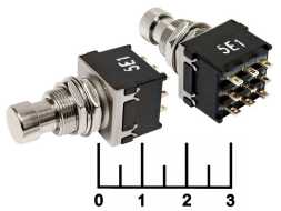 Кнопка без фиксации 9 контактов (микрофонная) SF17020F-0302-21R-L