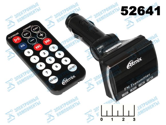 Модулятор MP3/FM/SD/USB/HD Ritmix FMT-A750 + ПДУ
