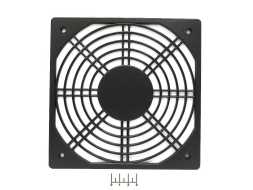 Решетка для вентилятора 200*200мм (KPG-200) пласт.