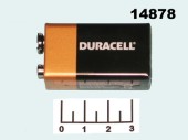 Батарейка 6F22-9V Duracell Alkaline MN1604 6LR61