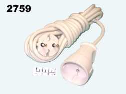 Удлинитель электрический 1/3м Makel (max-10A) (10007)