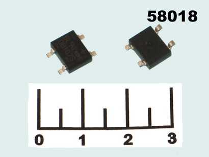 Диодный мост 1A/1000V DB107S SMD