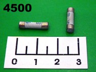 Вставка плавкая керамическая ВПК 5A 4*15 (ВП1-1) (предохранитель)