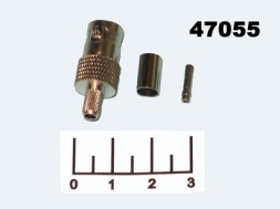 Разъем BNC гнездо обжимной RG-58 (BNC-C58J)