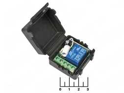 Приемник (радиореле) 1 канальный дистанционного управления 12V 10A 433 МГц