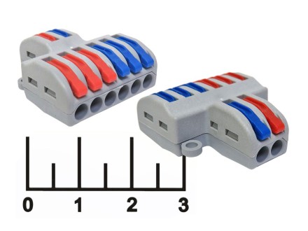 Соединитель-сплиттер кабеля 2/6 (4.0) SPL-62 AWG28-12